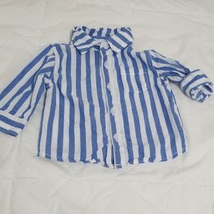 Old Navy 3-6 month button down dress shirt